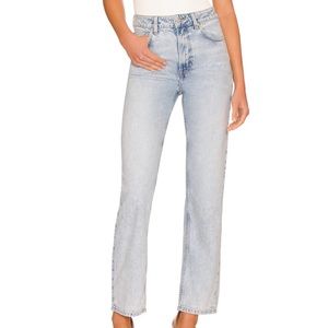 Free People Pacifica Straight Leg in Light Blue